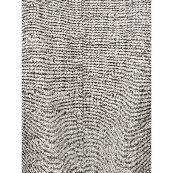 H&M Mixed Media Coat Size 12 Boucle Vegan Leather Topper - Picture 9 of 11